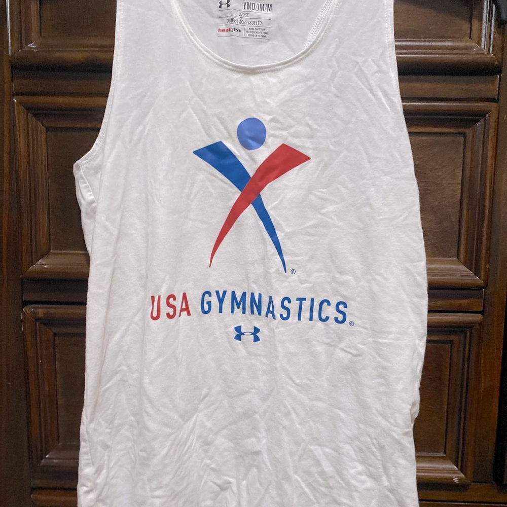 UNDER ARMOUR Girls Gymnastics Tank Top